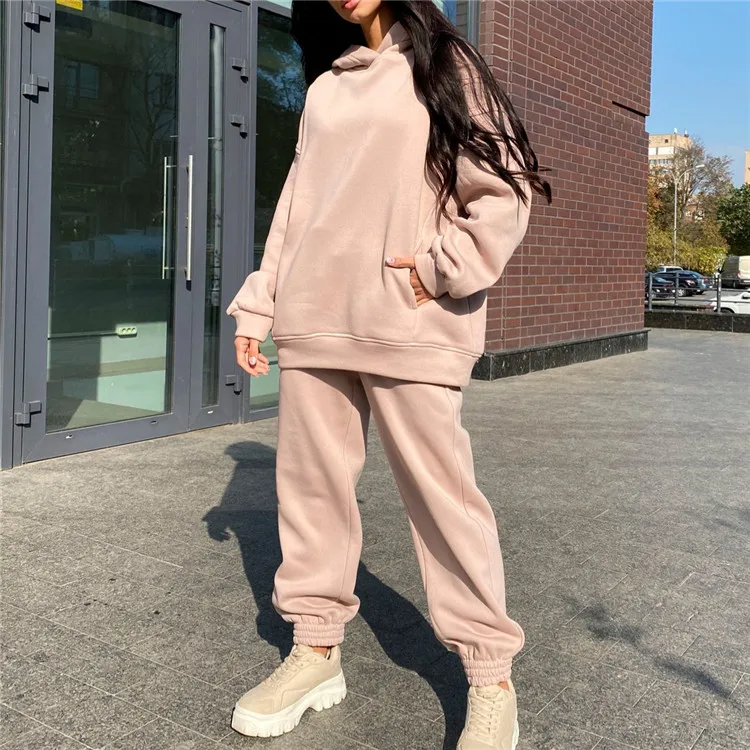 

Factory manufacture various wholesale quality women track suit with hoodie, Picture shows