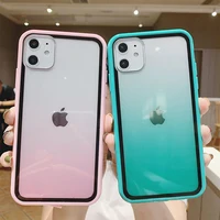 

For iPhone 11 Phone Case 6.1 Inch, Shockproof Soft TPU Hard PC Mobile Phone Cover For iPhone X XS