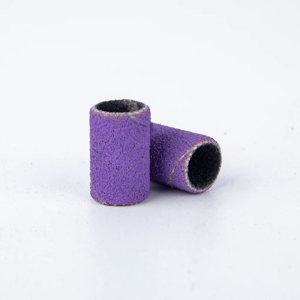 

Professional Purple Multi Color Replacement Sanding Band Bits Set For Nail, Brown;green;white zebra