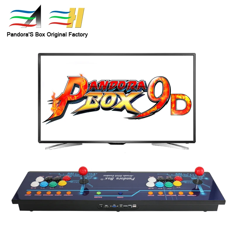 

3A Pandora Box Low Moq 720P Classic Arcade Game Console Quotes Coin Operated Pandora'S Box Board For Sale