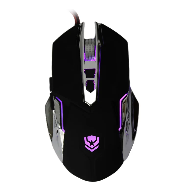 

Lapop WM45 free professional gaming mouse laptop and pc wired glowing gaming mouse