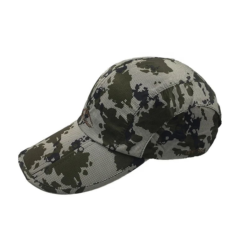 
2020 Hot selling custom logo fashionable foldable military caps hats for safari 