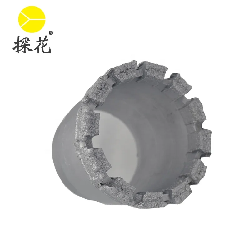 
130mm single electroplated diamond core drill bit water well drill bit hole saw for water well rig 