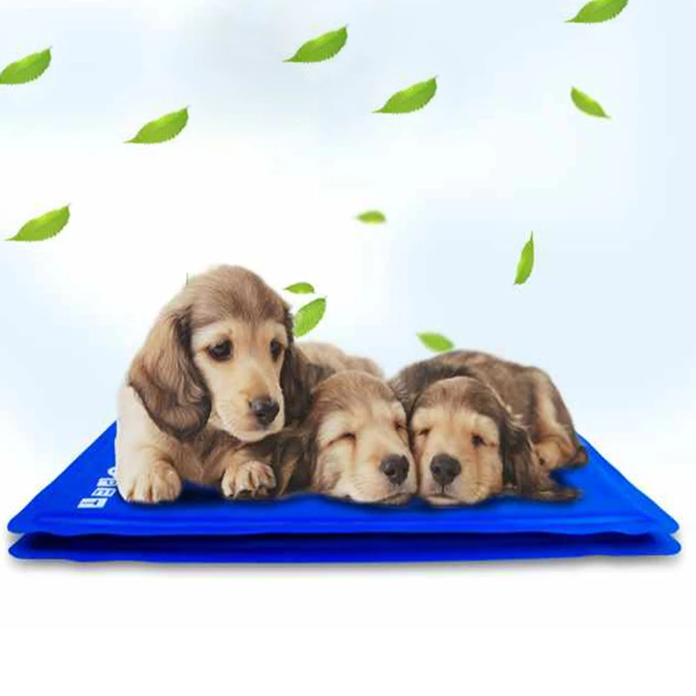 

Summer Activated Gel Pet Cat Dog Cooling ice Mat Pad Beds Products Accessories Supplies Accesorios Camas Para De Perros Mascotas