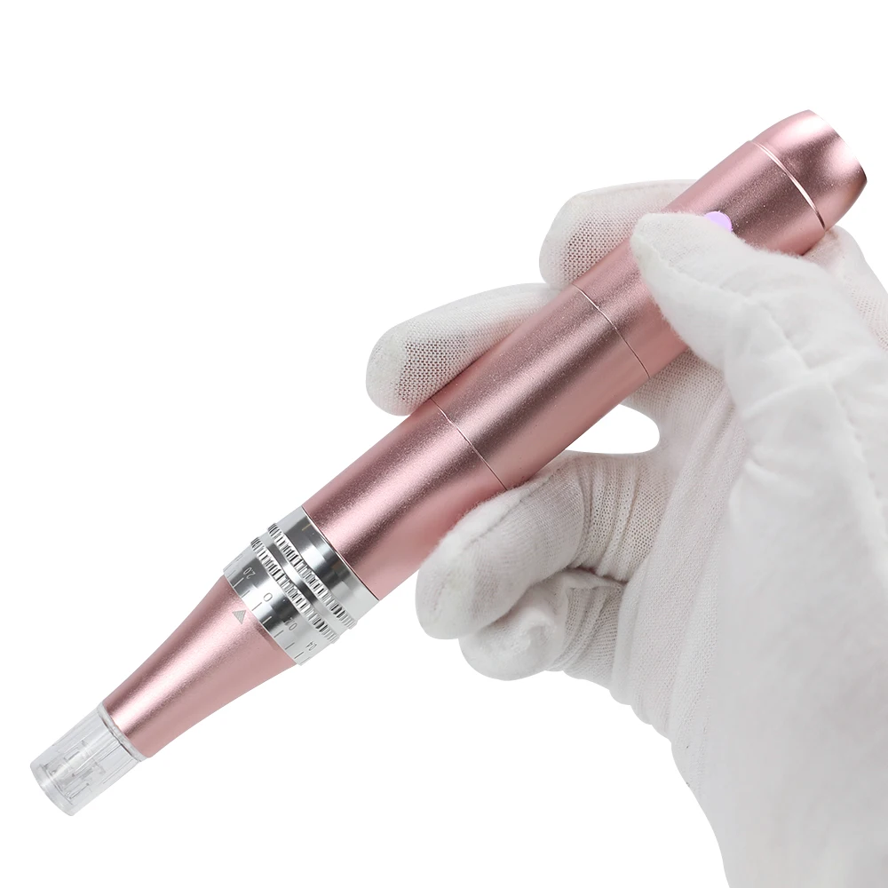 

2020 New product portable electric vibrating microneedle pen dermapen for skin rejuvenation