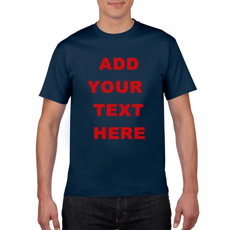 

Free shipping high quality 100% premium cotton t-shirt , custom print men t shirt, Customized color