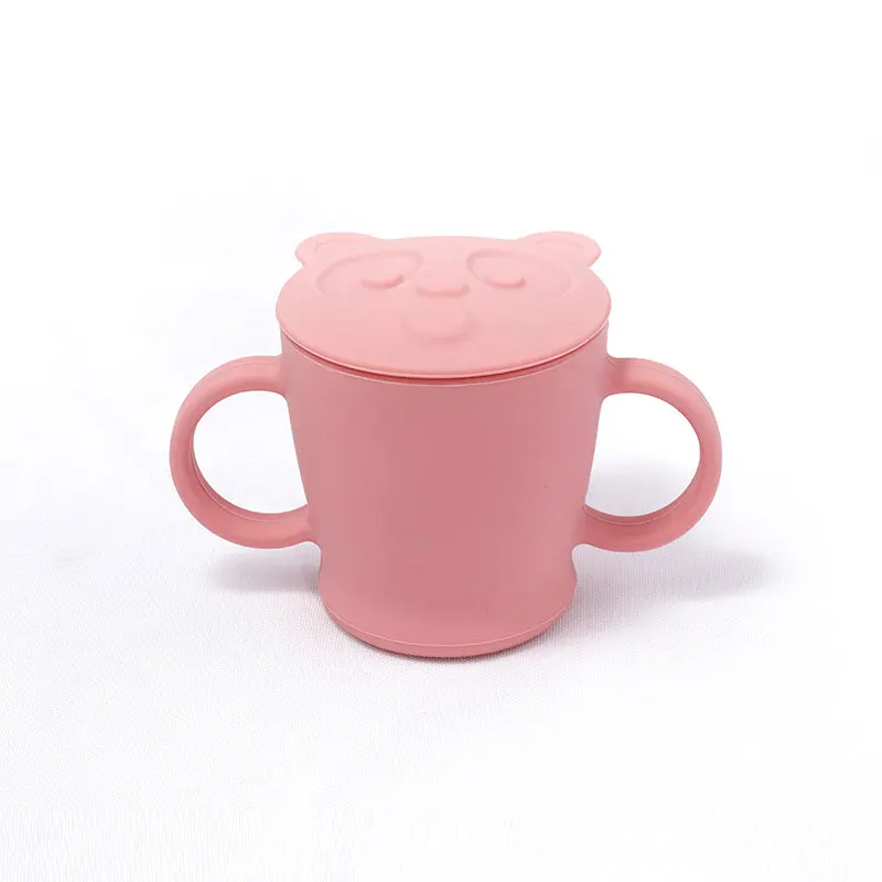 

New Arrival 2021 Leak Proof Chestnut Pine Cone Hazel Acorn Silicone Sippy Cups With Lids