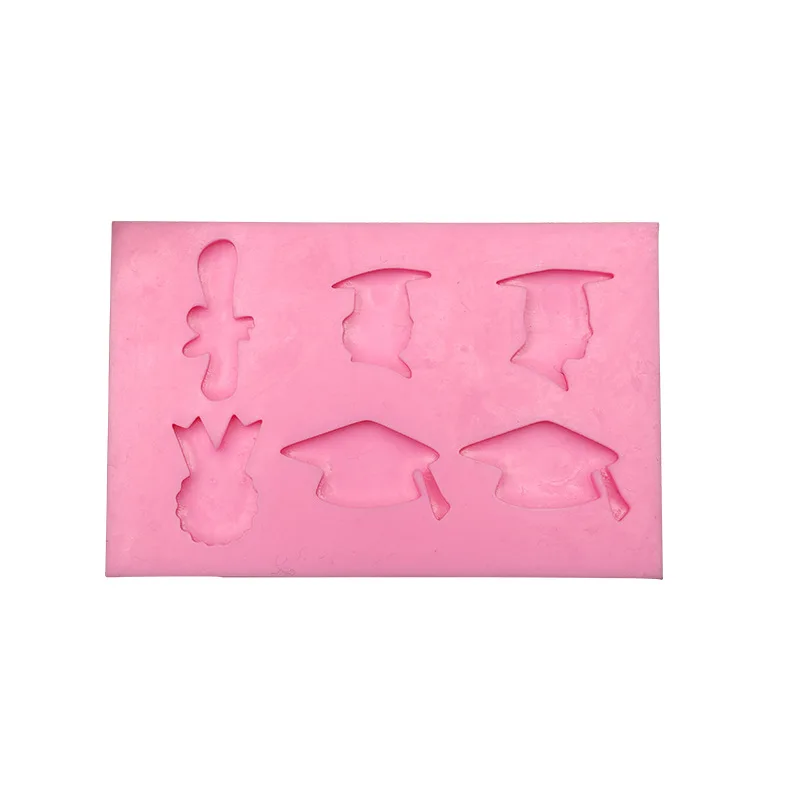 

Diy Moralist Hat Design Cake Chocolate Silicone Fondant Mold for Baking Pastry Cake Tools Bakeware Mould Making 3d Crafts Molds