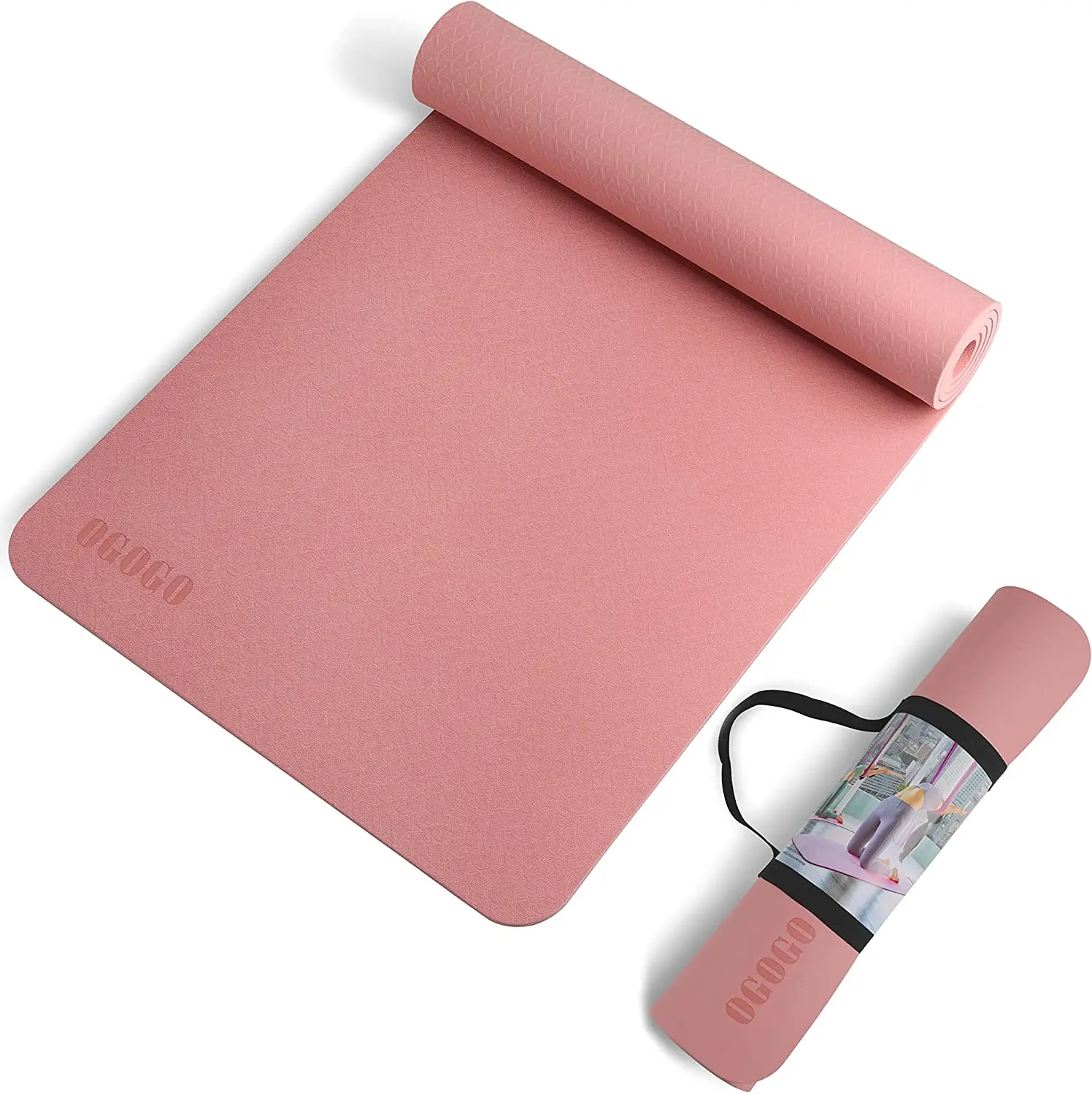 

2022 New Style Ecofriendly TPE Mats Nonslip Yoga Mat High Quality Yoga Pilates Fitness Yoga Mats