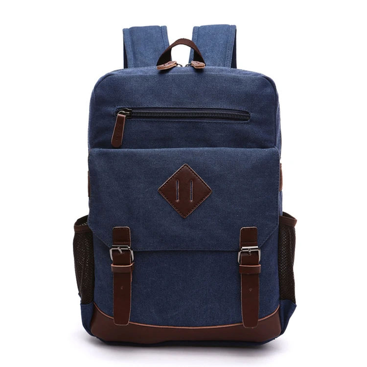 

Canvas Travel Backpack For Man Large Capacity Outdoor Laptop Male Backpack Teen Sport School Bag, Customized color