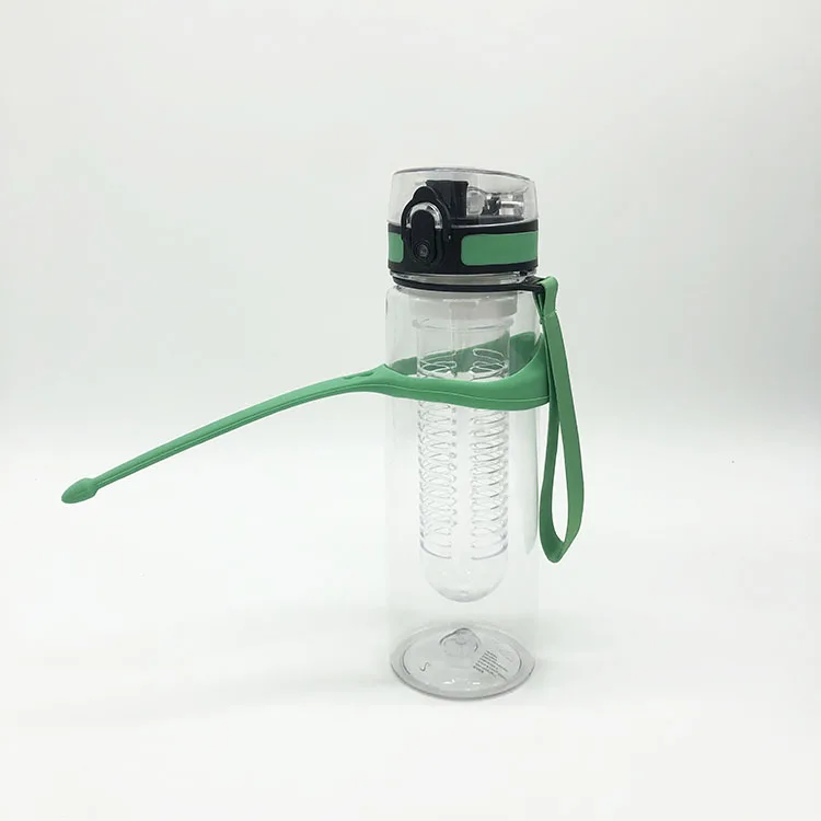 

Hot Selling Mountable Plastic Sports Equipped Water Bottle 750ml with Magnetic Band Mounting, Customized color