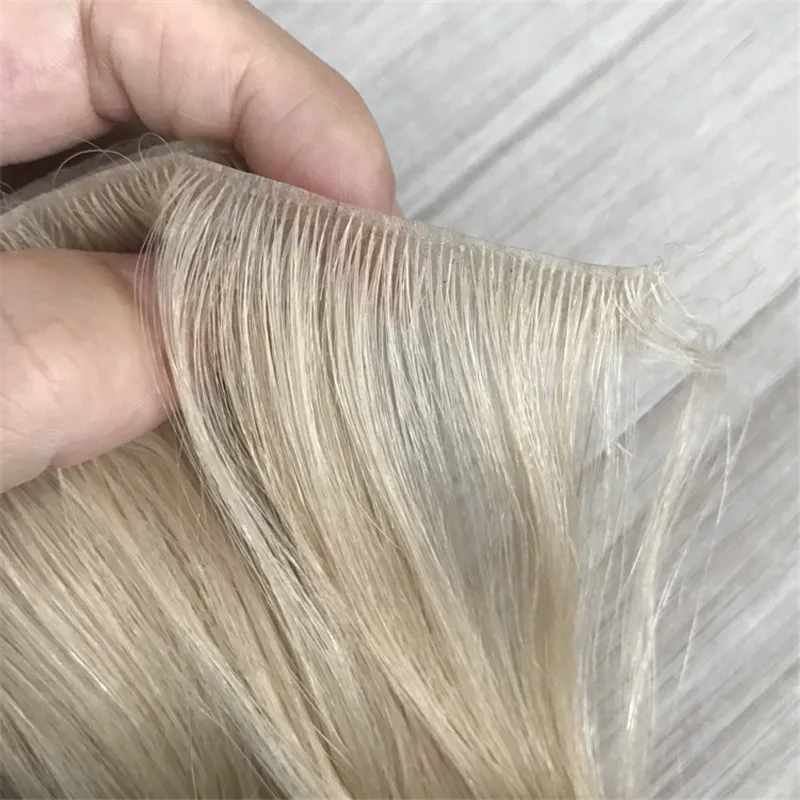 

Double Sided Invisible Injected Tape In Human Hair Extensions Cabelo 100% Humano Injected