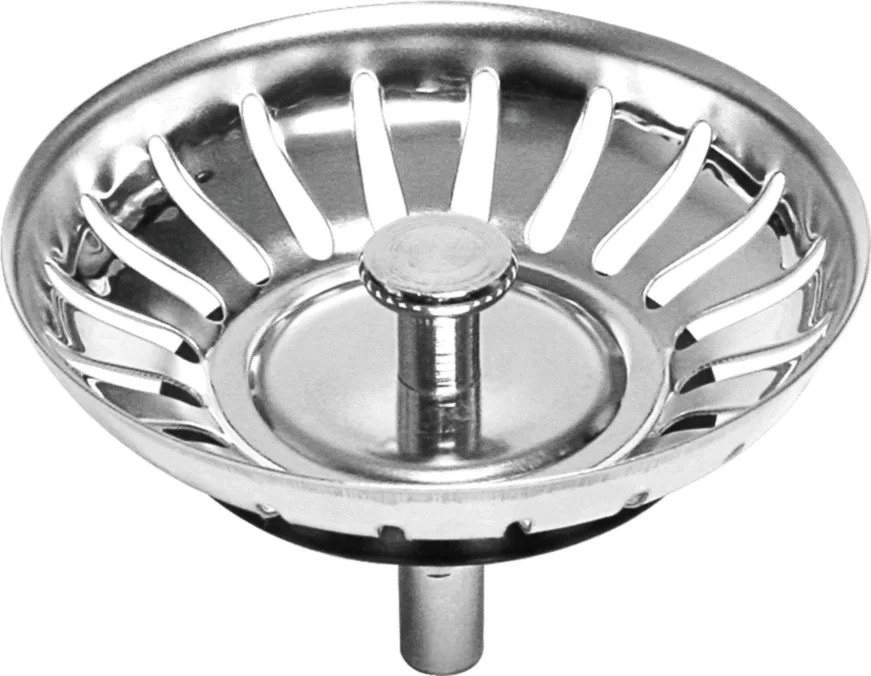 
114mm Stainless Steel Kitchen Sink Strainer China High Quality Manufacturer Basket Plastic Sink Garbage Drain Strainer 