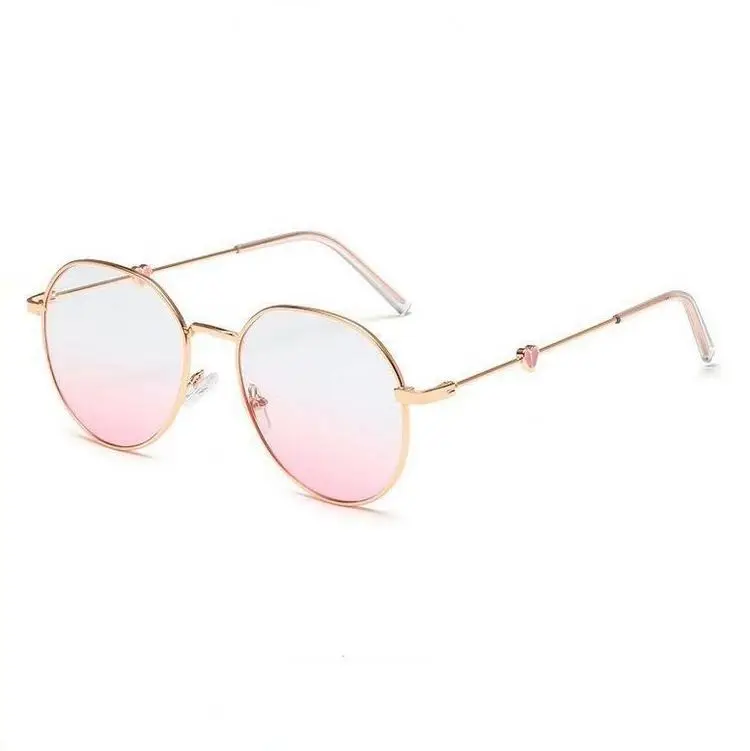 

Full Rim Frame Brand Plastic Shaped Heart Glasses Temple High Fashion Multipurpose Anti Blue Ray Plastic Lucency Glasses