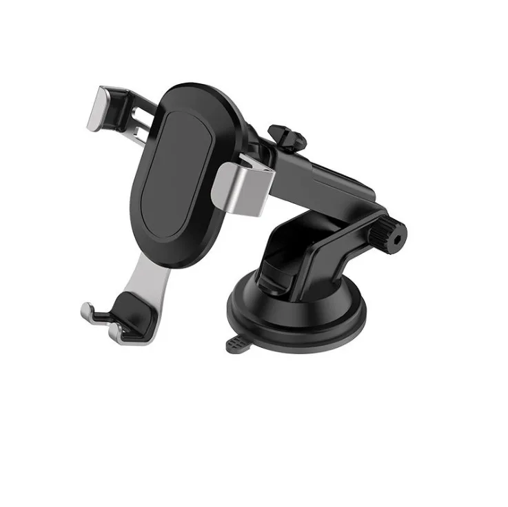 

High-end Fashion New Metal Gravity Car Holder Smartphone Adjustable Support GPS Phone Stand Mount Bracket