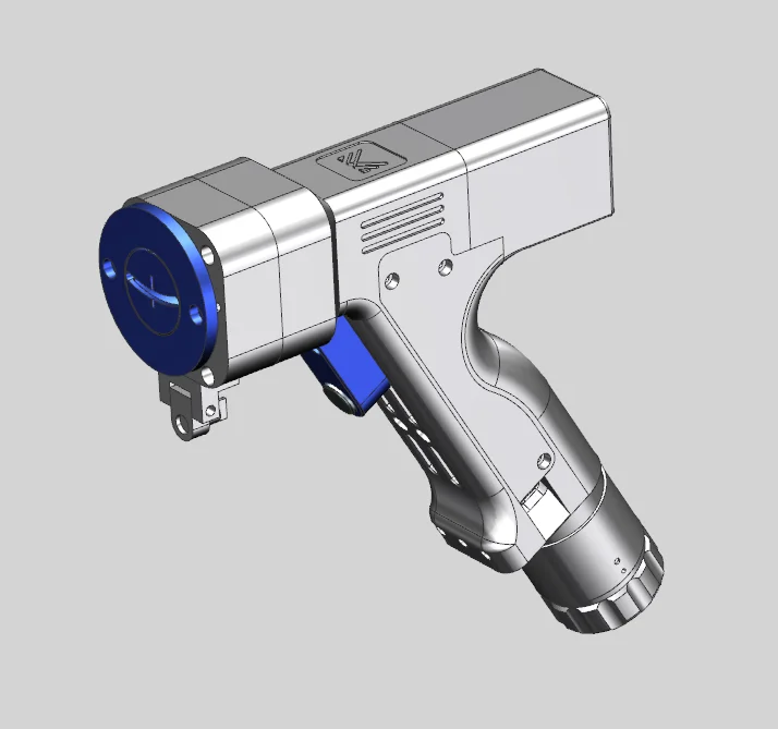 

KRD cleaning head compact For Rust Removal laser Cleaner machine For Metal Oxide