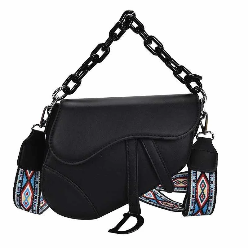 

2020 New Fashion Women Shoulder Bags Luxury Saddle Bag Crossbody Messenger Bags Famous Designer Women Handbags and Purses
