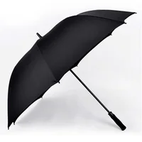 

Basic type windproof automatic umbrella Logo Customized Auto Open Straight Golf Umbrella