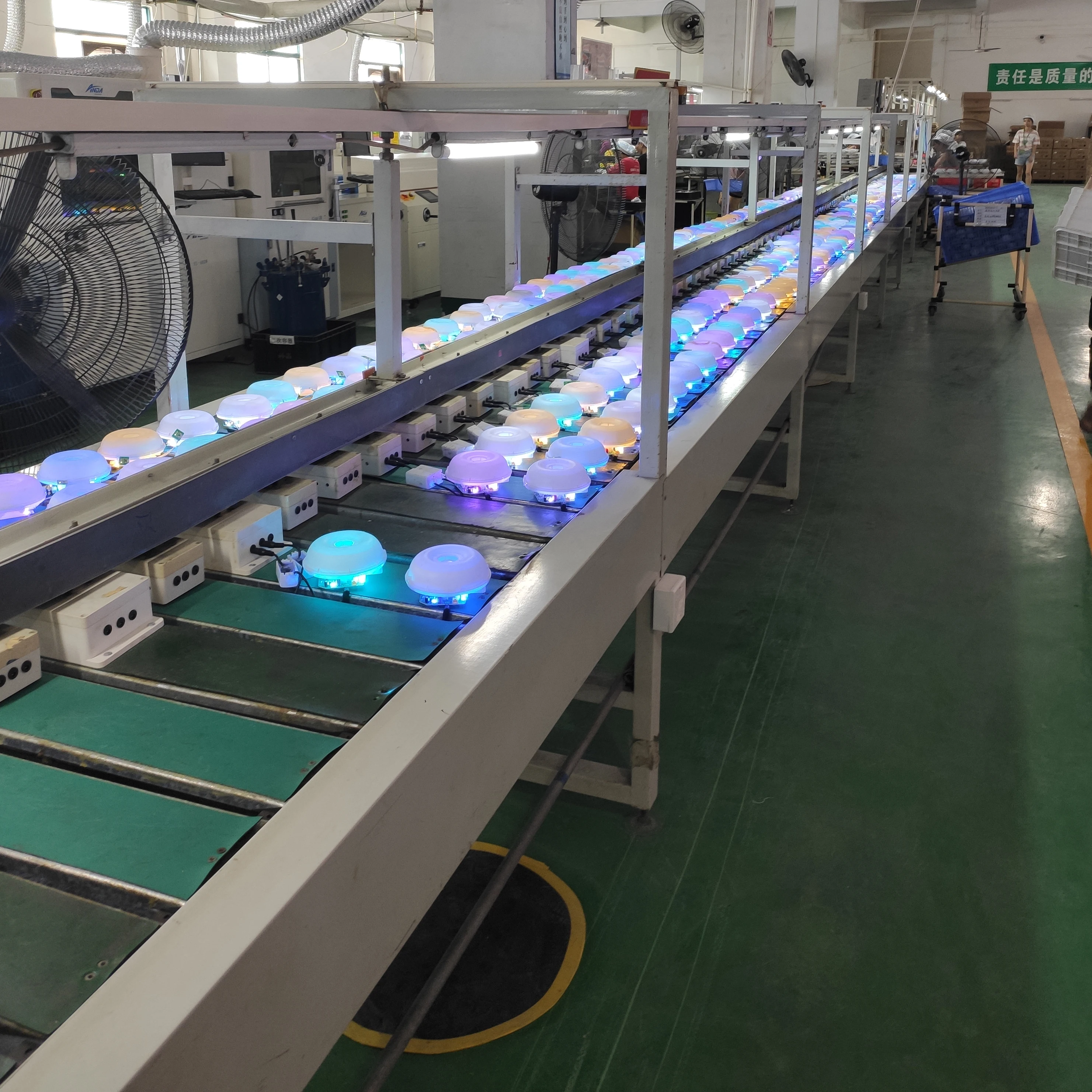 Great Price Stainless Steel Chain Belt Conveyor LED Bulb Testing Line Assembly Lines