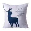 Nordic style elk design hold pillow in the living room customized different patterns pillow cushion leaning pillow cases