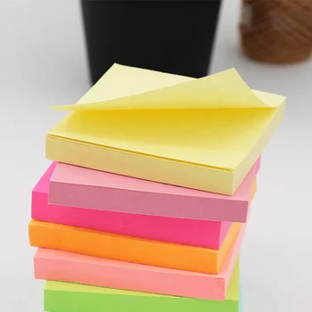 square sticky notes