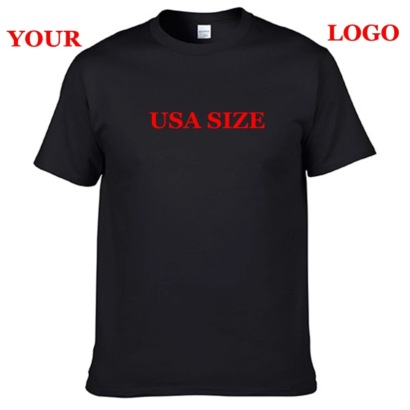 

High Quality 100% Cotton Custom Label Private T-Shirt Mens Printing Your Brand Logo T Shirt Custom Printing, Multi