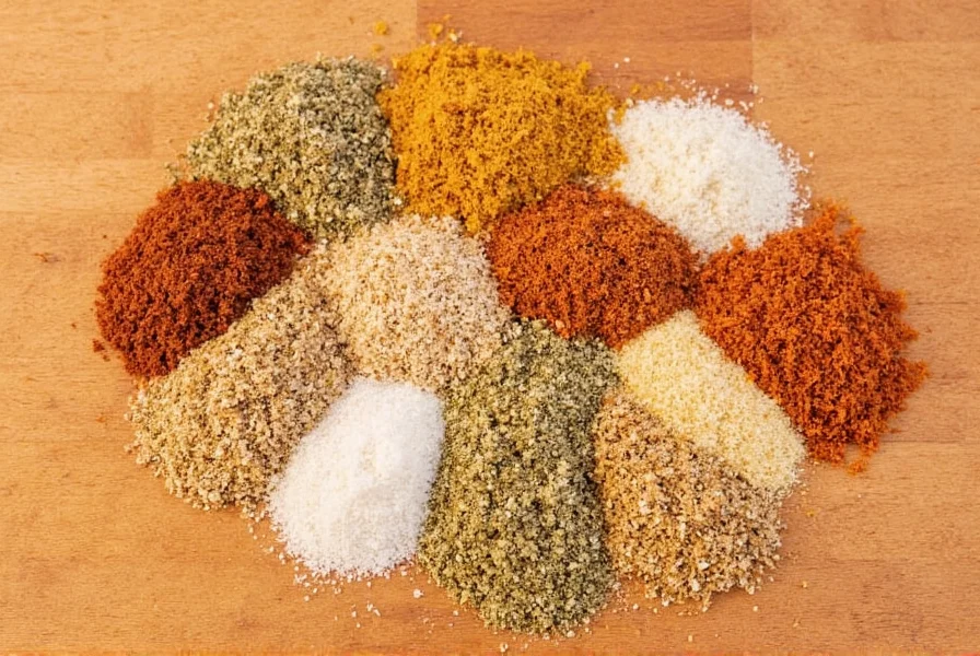 Chicken seasoned with a dry rub