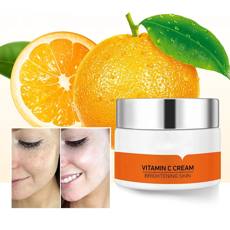 

Wholesales oem/odm whitening Hyaluronic Acid Freckle Removal Vitamin c face cream & lotion