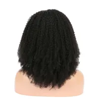 

Highly Recommended african 150% afro virgin wigs with frontal wigs short wigs for black women