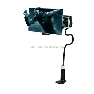 New 8 Inch Folding Screen Amplifier Lazy Clip Desktop Extender Bracket Mobile Phone Projection Video Magnifier