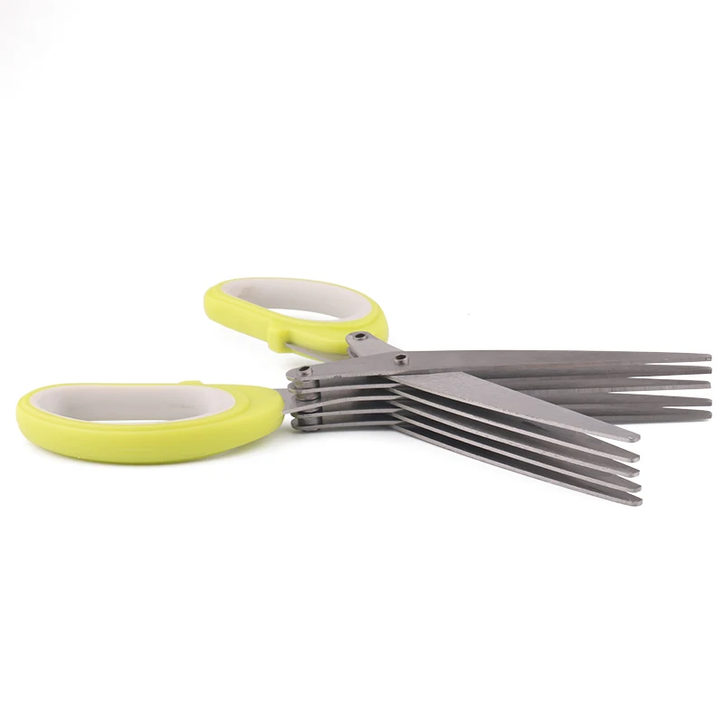 

Multi purpose kitchen shears with sharp blade, Blue/ yellow