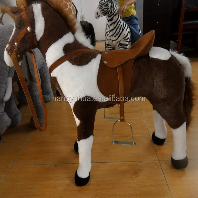 ride on life size stuffed horse