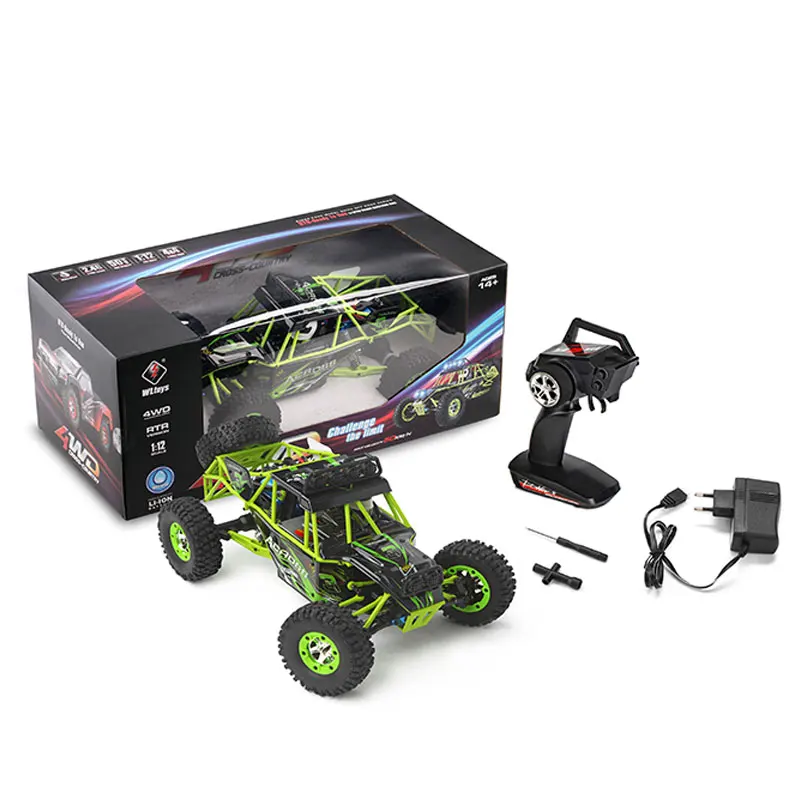 

WLtoys 12427 2.4G 4WD Remote Control Rock Crawlers 50km/h High Speed Monster Truck 1/12 Off-Road Climbing Buggy RC Car
