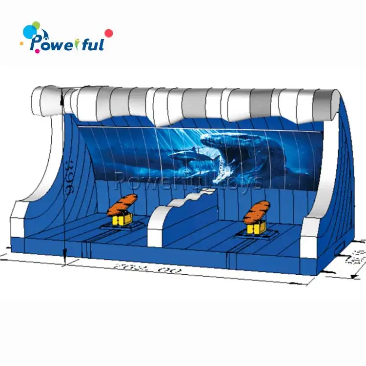 Inflatable Mechanical Surf Machine Simulator Surfboard Machine Rental