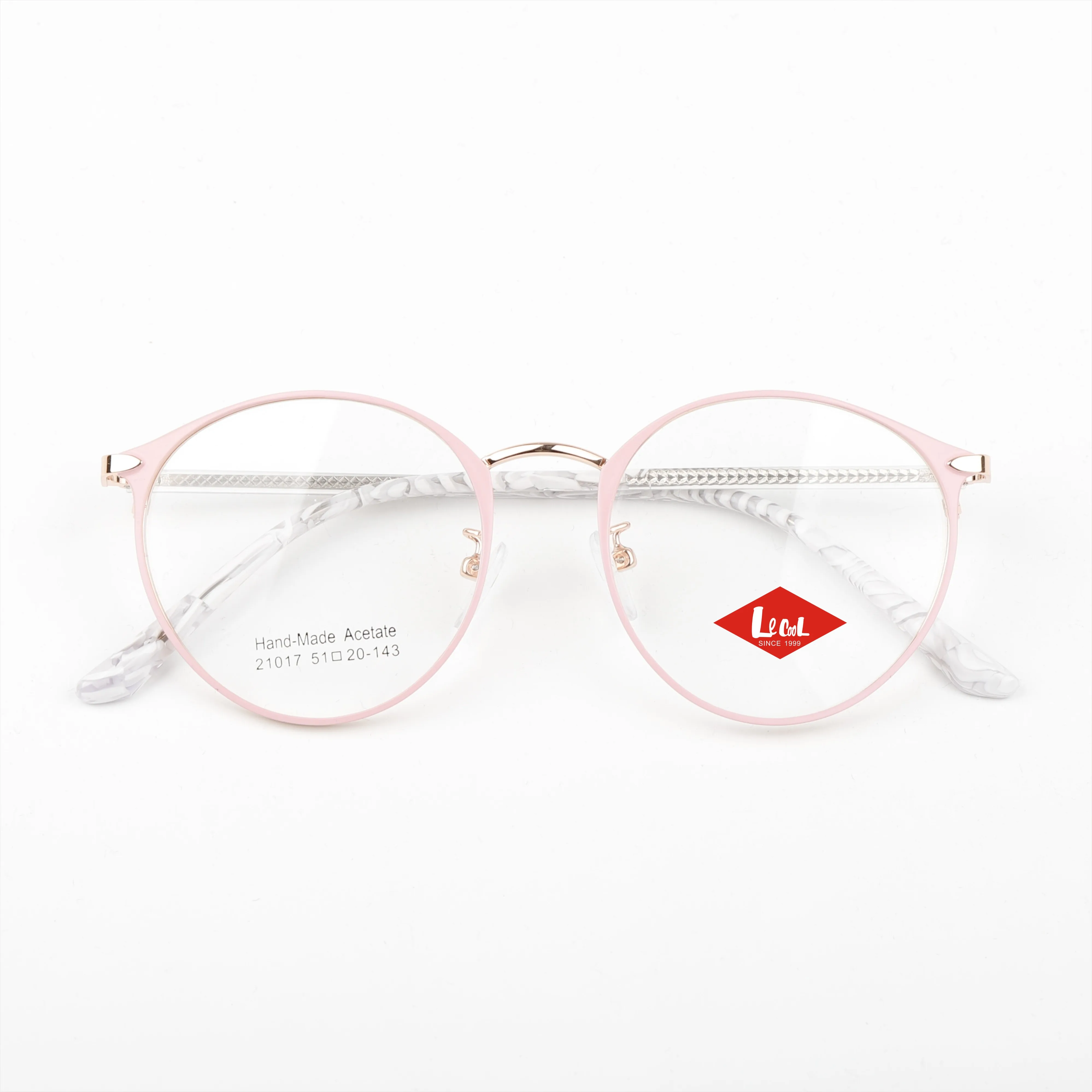 

Custom Metal Anti Blue Ray Spectacle Adolescent Acetate Glasses Designer Asian Fit Unbreakable Eyewear Nerds Specs Frame Danyang