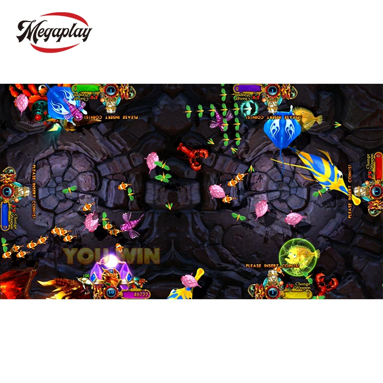

Challenge Catching Fish Table Arcade Game Kits King Kong's Rampage Board