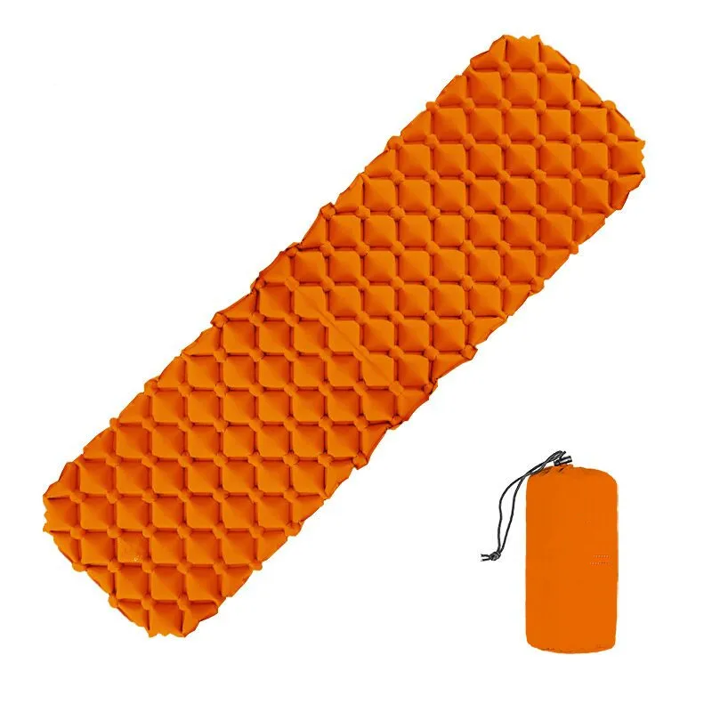 
Ultralight Air Sleeping Pad Inflatable Camping Mat for Backpacking, Traveling and Hiking Air Cell Design for Better Stability 