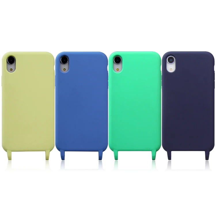 

Popular Cell Phone Necklace Holder Wholesale Price For iPhone 6-12 Pro Max Silicone Case