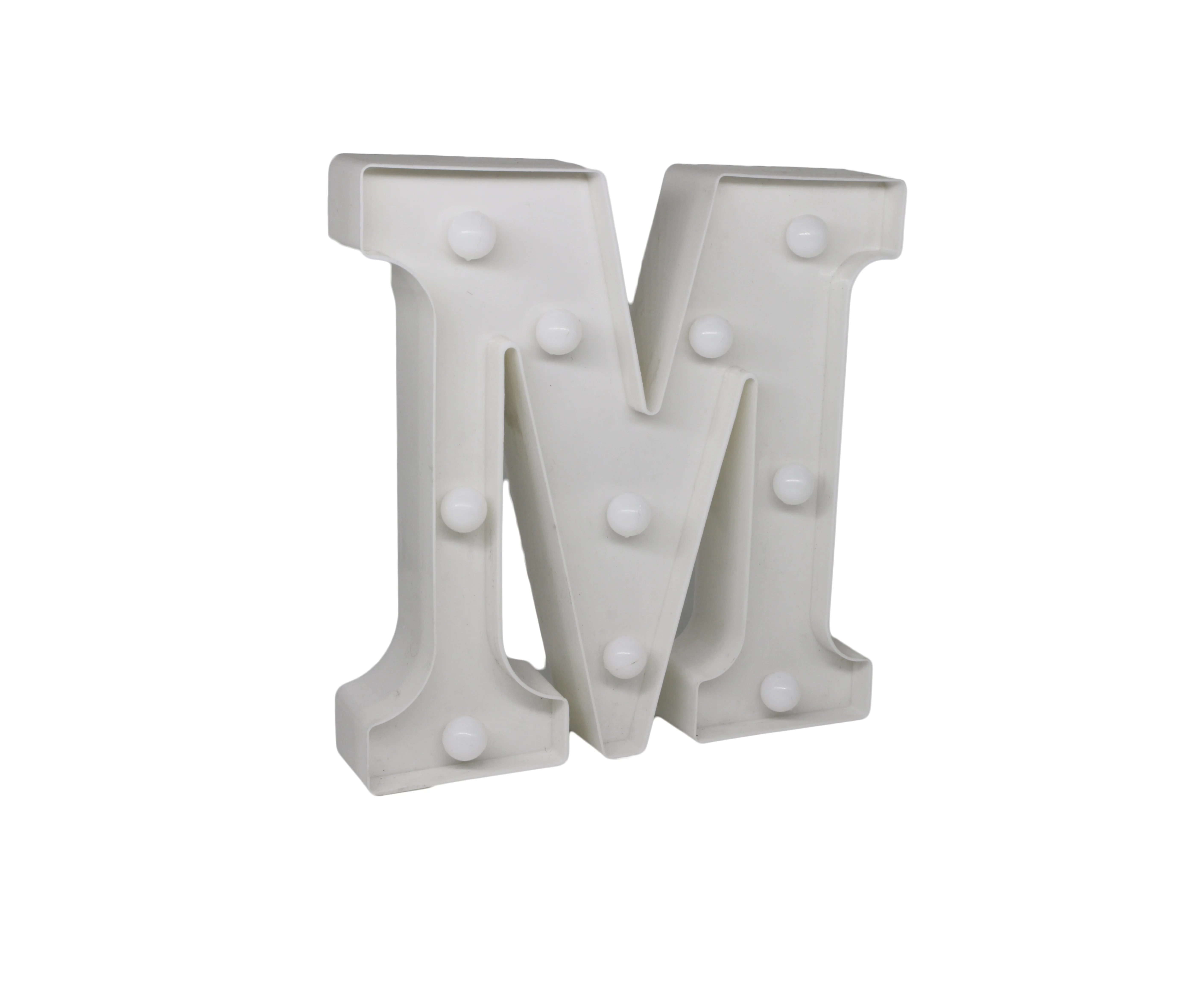 21.5CM Battery Operated Marquee Led Lights Night Sign Decoration Lamp Letter Light