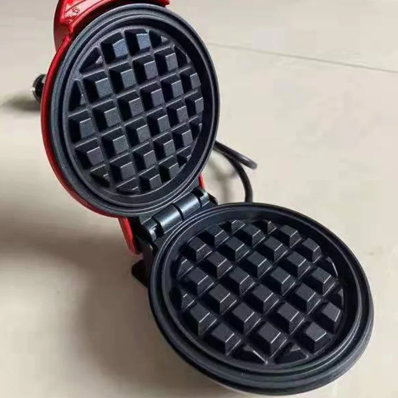 Making Muffins Mini Waffle Maker Bubble Mini Maker For Breakfast Lunch