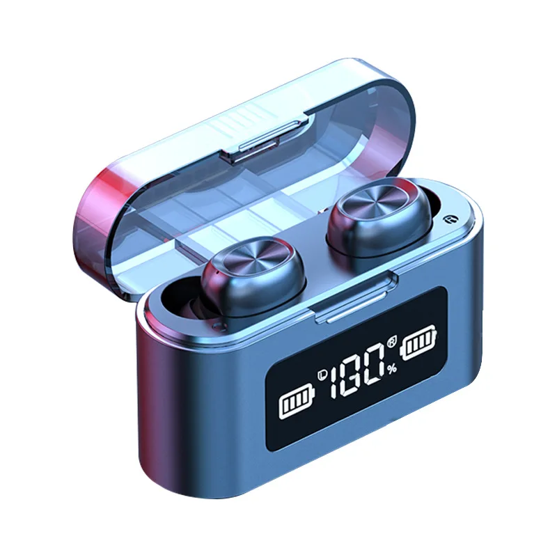 

TWS 279 Wireless Earphones Headphones Waterproof Earbuds 9D Stereo Headset With LED Display 1200mAh Charging Box