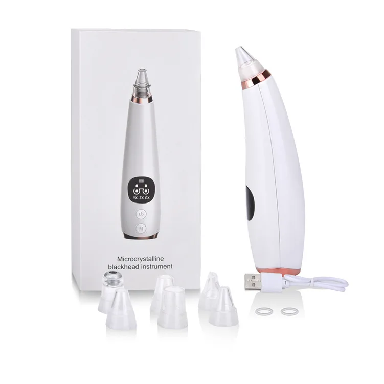 

2020 Electric Facial Blackhead Remover Pore Vacuum for Home Use, White