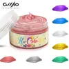 Custom logos glitter hair gel colour pomade lightness wax