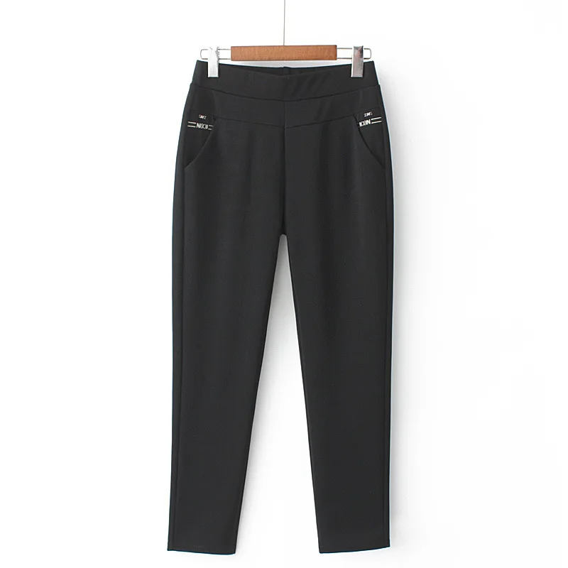 

Pants For Ladies Office Trousers Loose Long Pants Women's Trousers Wholesales With Pockets Black Navy