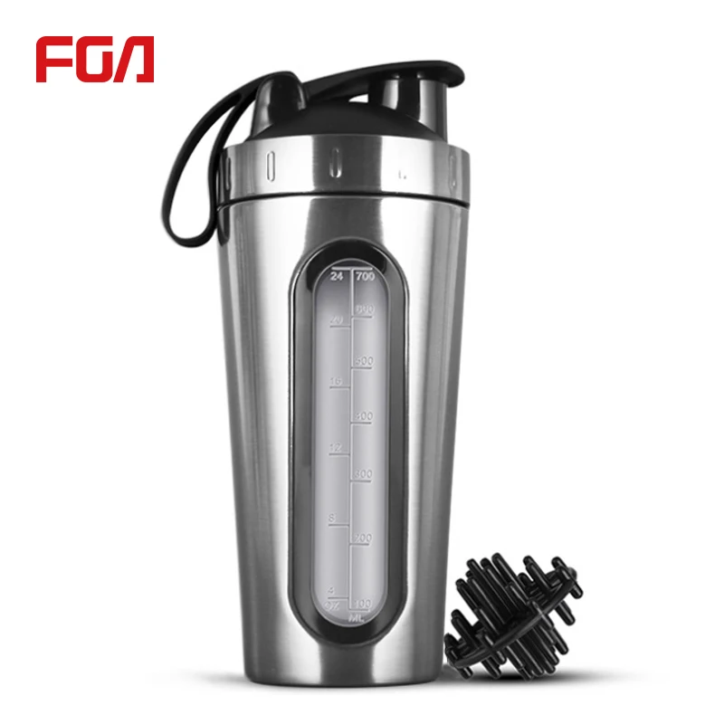 

FGA OEM 25oz Stainless Steel Vacuum Insulated Gym Sport Shaker Bottle Eco Friendly Protein Water Bottle, Customized color