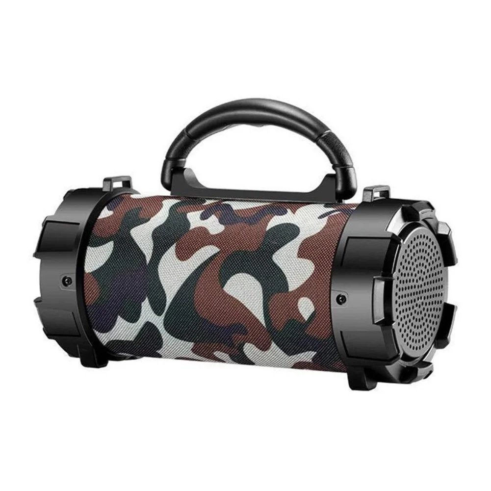 

Colorful F18 BT Blue tooth Column Speaker LED lighting TF USB Player FM Radio Portable Speaker with Handle