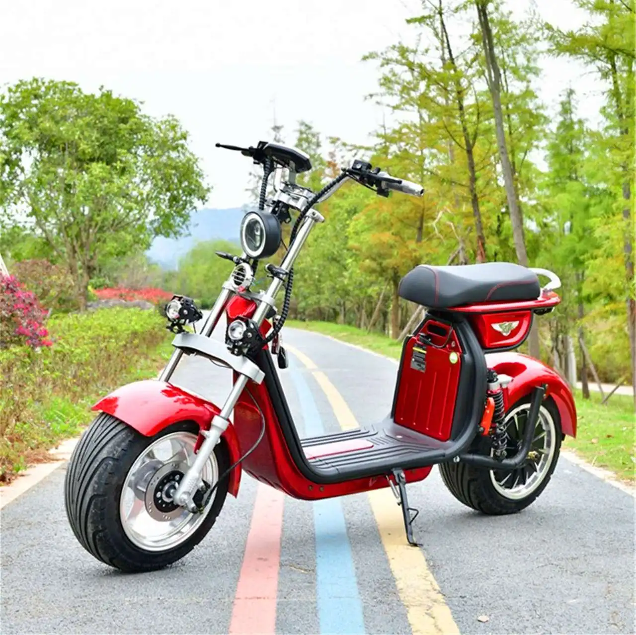 

Chopper Model M8 China Factory 3000W New Design 30AH Electric Scooters Citycoco Adult Two Wheel