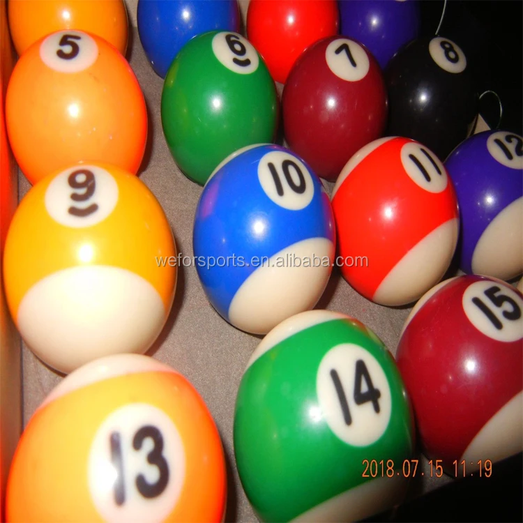 Pool Table Accessories / Billiard Ball 50.8mm Color Ball 48mm White