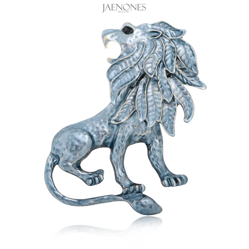 

JAENONES Hot Selling New Products Vintage Animal Dragon Elephant Horse Brooch Lion Brooch For Women Men