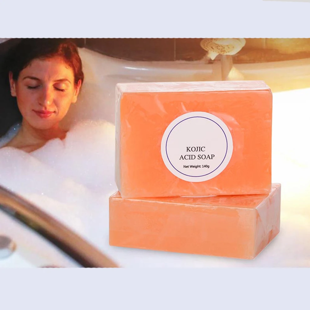 

Private Label Organic Skin Lightening Soap Whitening Bath Papaya Kojic Acid Soap, Orange